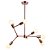 Pendente Leblon Rose Gold (D)75Cm (A)123Cm 7xE27 | RM002R - Imagem 1