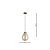 Pendente Caju Bronze Conhaque (D)21.5Cm (A)29.5Cm | RZ001ES - Imagem 2