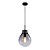 Pendente Caju Preto Cromado (D)23Cm (A)30Cm | RZ001ESB - Imagem 1
