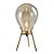 Abajur Caju Vidro Soprado Reflecta (A)58Cm | RZ003G - Imagem 1