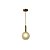 Pendente Filó Bronze Branco (D)18Cm (A)33.5Cm 1xG9 | RZ006W - Imagem 1