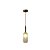 Pendente Filó Bronze Branco (D)11Cm (A)39Cm 1xG9 | RZ007W - Imagem 1