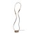 Coluna Flow Dourado (C)32Cm (A)148Cm 35W 3000K | SB005G - Imagem 2
