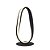 Abajur Flow Preto (A)38Cm 12W 3000K 600LM | SB006 - Imagem 1