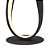 Abajur Flow Preto (A)38Cm 12W 3000K 600LM | SB006 - Imagem 3