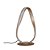 Abajur Flow Dourado E Branco (A)38Cm 12W 3000K | SB006G - Imagem 2