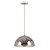 Pendente Mezza Cromado Metal (D)50Cm(A)26Cm 1xE27 | SE500C - Imagem 1