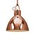 Pendente Clap Cobre Metal (D)22Cm (A)33Cm | SE8961A - Imagem 1