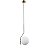 Pendente Viva French Gold Branco (D)16cm 1xE27 | SQ006 - Imagem 1