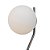 Abajur Viva Cromo Negro E Branco Bolinha (A)49cm | SQ007B - Imagem 2