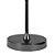 Abajur Viva Cromo Negro E Branco Bolinha (A)49cm | SQ007B - Imagem 3