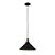Pendente Factory Preto Dourado (D)30Cm (A)22Cm 1Xe27 | SQ009 - Imagem 1