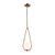Pendente Pingo Bronze Branco (D)18Cm (A)49Cm 1xG9 | TR001 - Imagem 1