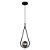 Pendente Pingo Preto Fume (D)18Cm (A)30Cm 1xG9 | TR001B - Imagem 1