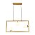 Pendente Balanço Dourado (D)60Cm (A)30Cm 3xG9 | TR003 - Imagem 1