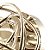 Arandela Ninho Dourado Moderno (D)23Cm 12W 3000K | WD018 - Imagem 3
