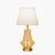 Base Abajur Veneto Dourado Champagne (A)38.5Cm | WR005 - Imagem 1