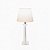 Base Abajur Classic Cromado (C)13Cm (L)13Cm (A)49Cm | XL1206 - Imagem 1