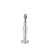 Base Abajur Scent Cromado E Transp (D)12Cm (A)43Cm | XL1338 - Imagem 2