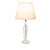 Base Abajur Scent Cromado E Transp (D)12Cm (A)43Cm | XL1338 - Imagem 1