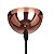 Pendente Copper Cobre e Preto (D)28Cm (A)41Cm 1Xe27 | XN003 - Imagem 2