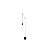Pendente Spider Preto Branco (D)3.6Cm (A)13Cm 1xG9 | YD006 - Imagem 1
