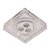 Spot Embutir Glow 3Xled Bivolt Acetinado E Transparente | YD227QC - Imagem 1