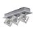 Spot Sobrepor Frost 9Xled Bivolt Cinza E Transparente | YD3403 - Imagem 1