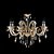 Lustre Gallery Champagne 74Cm X 62Cm 8Xe14 | YL8204 - Imagem 1