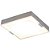 Plafon Metal Vidro 25cm 1x12W 3000K | ZU019S - Imagem 1