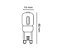 Lâmpada Led G9 2W 180Lm 3000K Capsulada | LP39909 LP39886 - Imagem 2