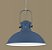 Pendente Gaspar Azul Petróleo Opus Ø360 x 270mm | DN37660 - Imagem 1