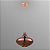 Pendente Led Cooper Cobre Opus (D)20cm | DN38292 - Imagem 1