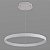 Pendente Led Halo Branco Opus Ø60 x 300 x Ø22cm | DN34461 - Imagem 1
