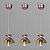 Pendente Led Occa Opus DN37806 Cobre Ø15 x 200cm - Imagem 1