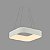 Pendente Led Square Branco Opus 450 x 2000 x 85mm | HM38087 - Imagem 1