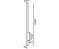 Arandela LED Polaris Dourado 3000k 20 x 860 x 51mm | DN80686 - Imagem 2