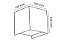 Arandela LED Hub Preto 3000k 100 x 100 x 100mm | DN35864 - Imagem 2