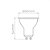 Lâmpada Dicroica Mr16 Eco 60° 6W 3000K | STH8538/30 - Imagem 3