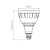 Lâmpada Par30 Cdmr Evo 32⁰ 20W Irc 95 4000K | STH21060/40 - Imagem 3