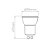 Lâmpada Mini Dicroica Mr11 Evo 36° 3W Irc 95 2700K | STH20513/27 - Imagem 3