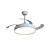 Ventilador Teto Retrátil 4 Pás Controle Remoto Bivolt Branco - Imagem 1