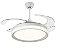 Ventilador Teto Retrátil 4 Pás Controle Remoto Air Plus Branco - Imagem 1