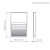 Balizador De Sobrepor Neu 2 Externo Retangular | STH8751/30 - Imagem 3