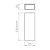 Arandela Externa De Efeito Wall Mini | STH9730BR/30 - Imagem 2