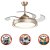 Ventilador Teto Retrátil 4 Pás Controle Remoto Air Gold Dourado - Imagem 5