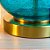 Base de Abajur Acqua Vidro Azul Metal Bronze | ACQ1AB01AZ065 - Imagem 4