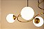 Pendente Orgânico Alata Dourado Opalino | ALA1PD01DR095 - Imagem 3