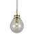 Pendente Caju (D)23cm Vidro Dourado | CAJ1PD01TR029 - Imagem 1