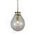 Pendente Caju (D)30cm Vidro Dourado | CAJ1PD01TR048 - Imagem 1